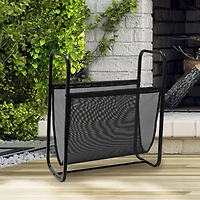 Household Essentials 20" Mesh Indoor/Outdoor Log Holder Magazine Rack