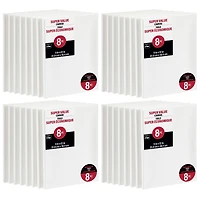4 Packs: 8 ct. (32 total) 9" x 12" Super Value Canvas by Artist's Loft®