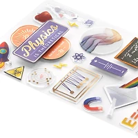 Physics Dimensional Stickers by Recollections™