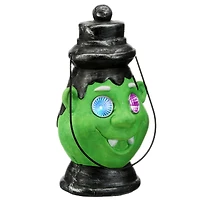 12" LED Green Ghoul Lantern