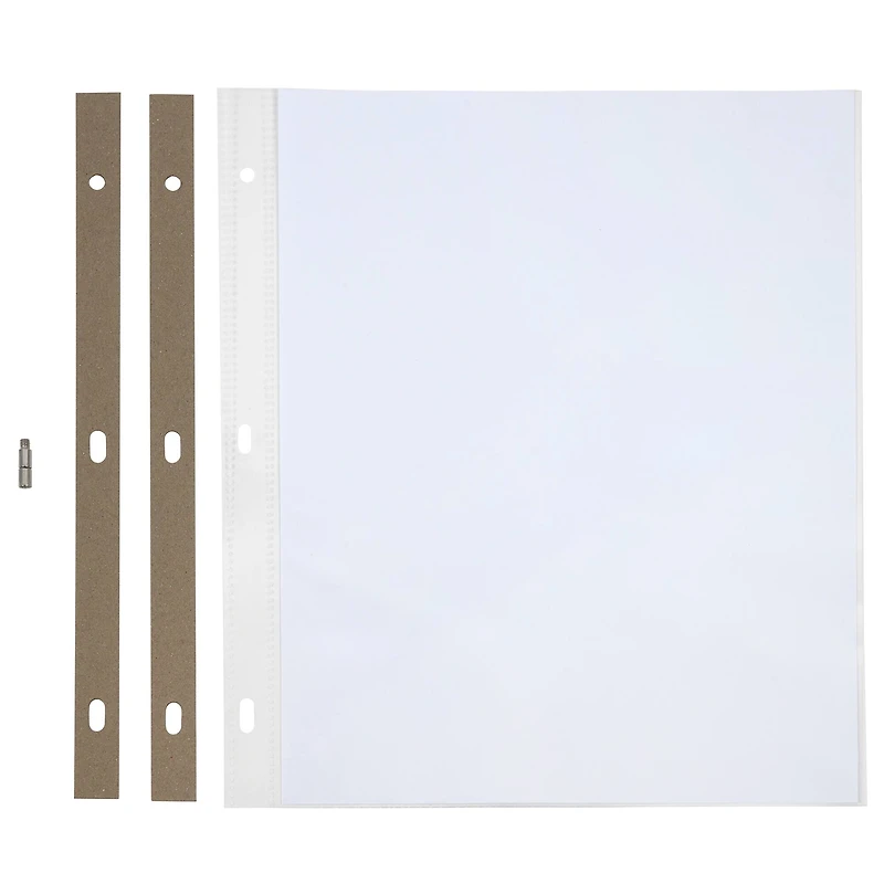 11" x 8.5" White Scrapbook Refill Pages by Recollections™