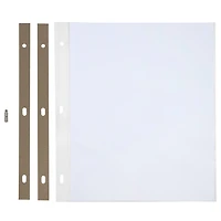 11" x 8.5" White Scrapbook Refill Pages by Recollections™