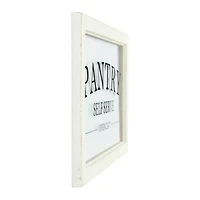 Hello Honey® Distressed Wood Framed Pantry Sign