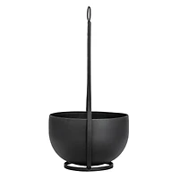 Hello Honey® Black Decorative Hanging Metal Planter Set