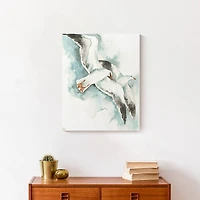 Coastal Seagulls 16" x 20" Canvas Wall Art