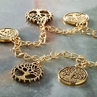 Antique Gold Tree of Life Metal Charms by Bead Landing™