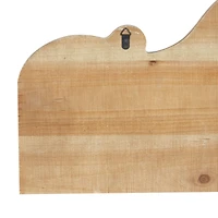 Brown Wood Farmhouse Wall Decor 19" x 47" x 1"