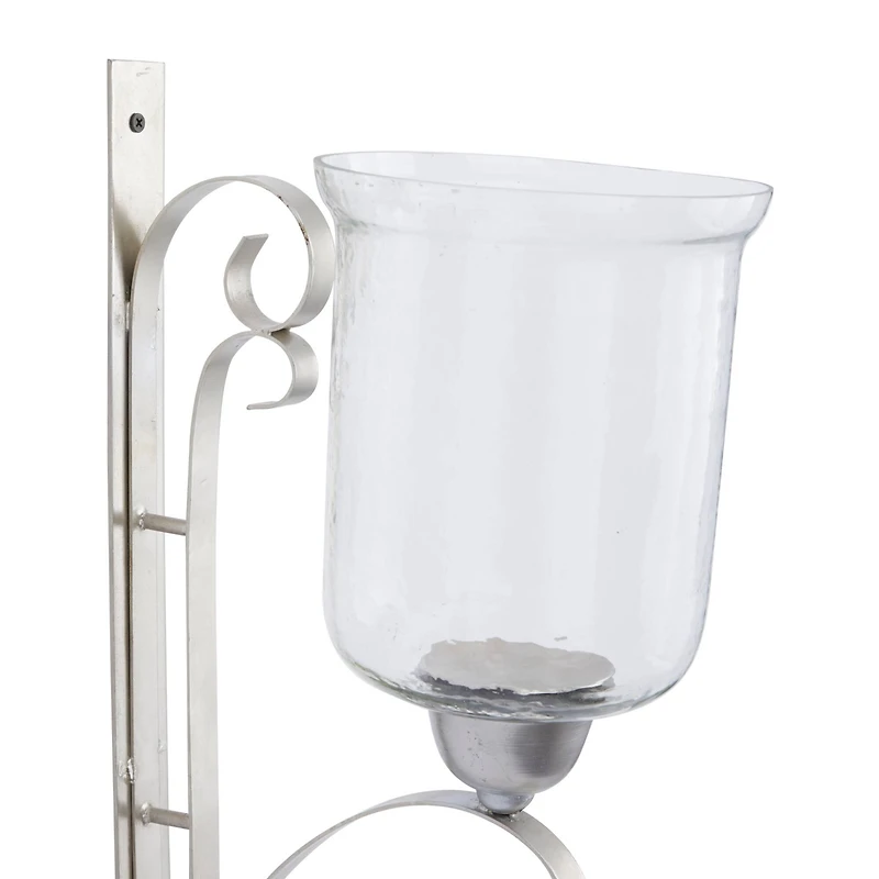 24" Silver Traditional Wall Sconce