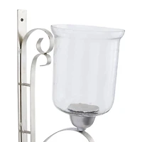 24" Silver Traditional Wall Sconce