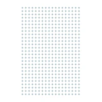 Miniature White & Blue Floor & Wall Covering by Make Market®