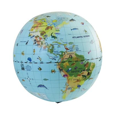 Animal Quest Giant Inflatable Globe & Game