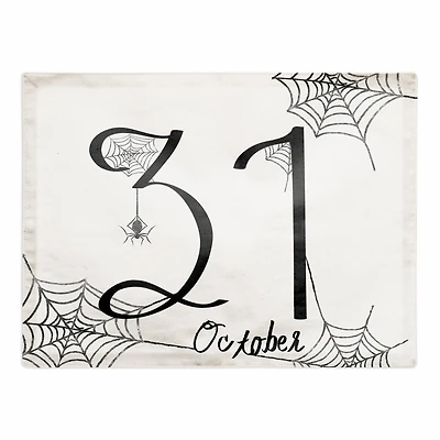 October 31 18" x 14" Cotton Twill Placemat