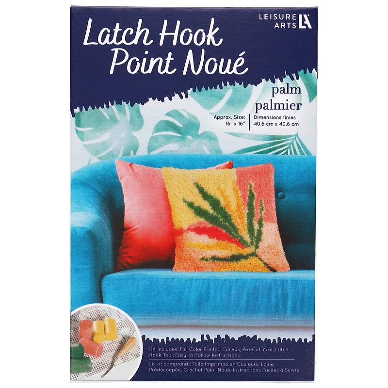 Leisure Arts® Palm Latch Hook Kit