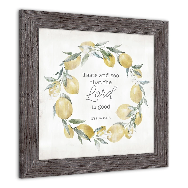 Taste and See Western Framed Print