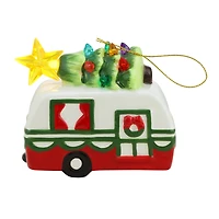 2ct. Ceramic Retro Vehicle Ornaments
