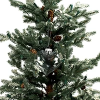 4 Pack 4" Clear DIY Plastic Heart Ornaments by Make Market®