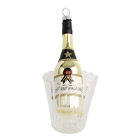 5.5" Bucket of Champagne Glass Ornament by Ashland®