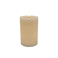 4" x 6" LED Wax Pillar Flickering Candle by Ashland