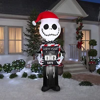 8ft. Airblown® Inflatable Christmas Jack Skellington with Christmas Countdown