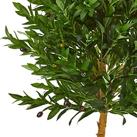 4.5ft. Potted Olive Cone Topiary Tree