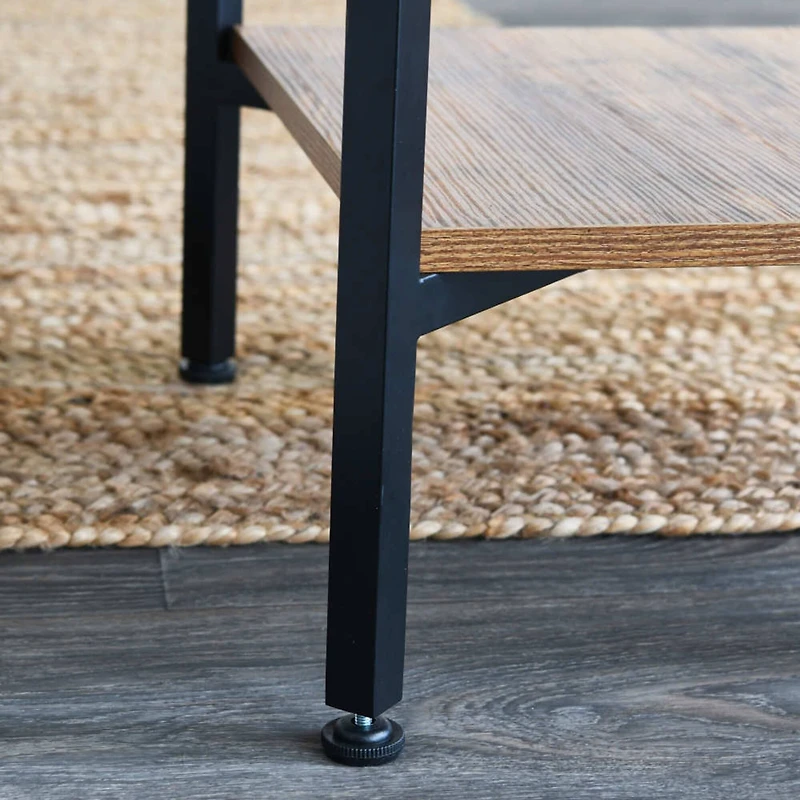 Household Essentials Crown 47" TV Stand with Storage Compartment