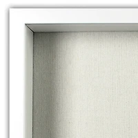 White Flat Shadow Box by Studio Décor® 