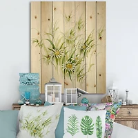 Designart - Retro Drawing of Flowers I