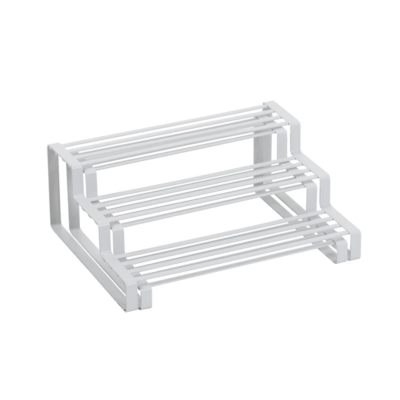 Honey Can Do White Expandable 3-Tier Spice Rack