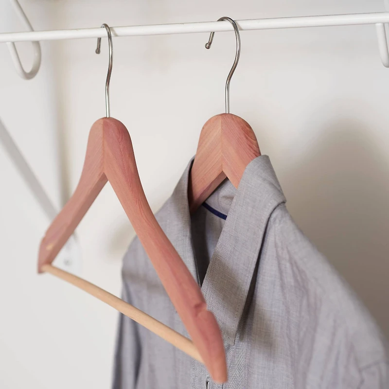 Household Essentials Cedar Coat Hanger Set