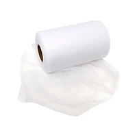 SINGER® White Tulle Fabric Roll, 6" x 100yd.
