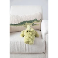 Hello Honey® Alligator Punch Hook Cotton Pillow