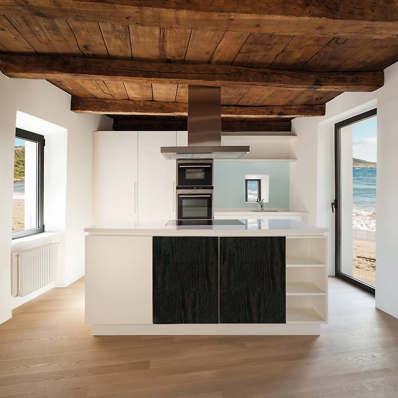 Fablon Wood Black Adhesive Film, 2ct.