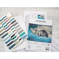 Letistitch Tucked In Counted Cross Stitch Kit