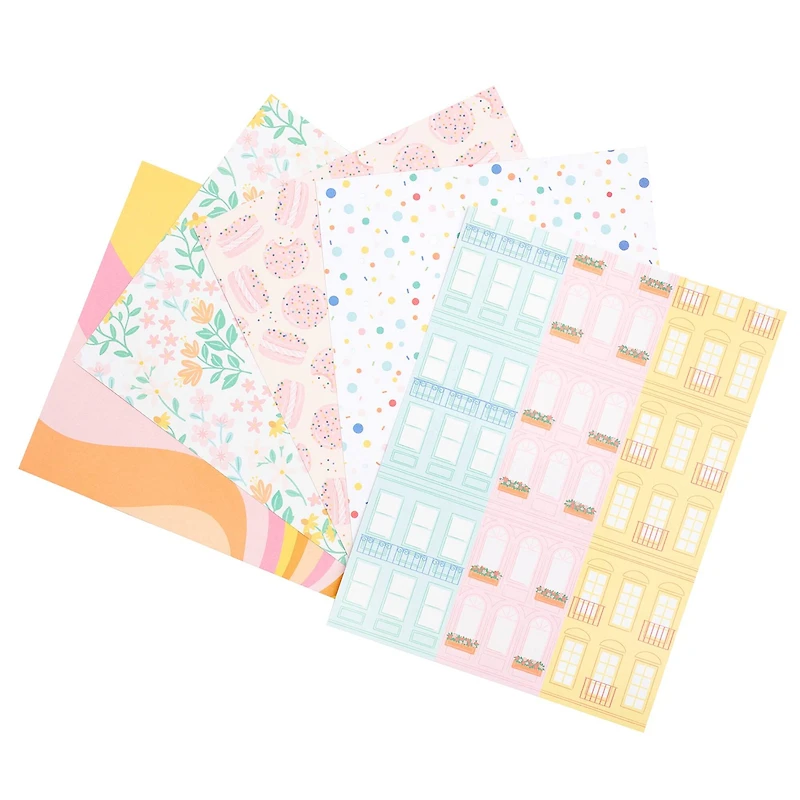 American Crafts™ 6" x 8" Odeb Marshall Fantastico Single-Sided Paper Pad, 36ct.