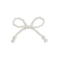 Blue Moon Studio™ Pearl Beaded Bow Charm