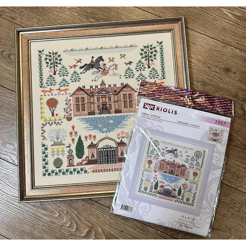Riolis My House Counted Cross Stitch Kit