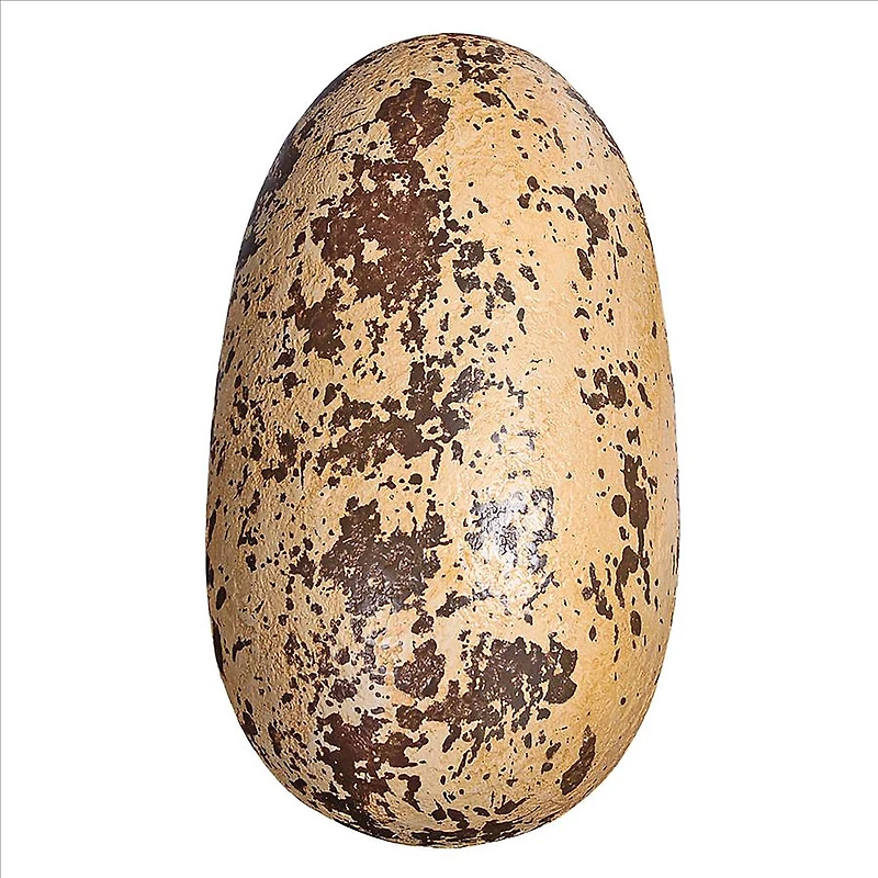 Design Toscano 12" Early Jurassic Theropoda Dino Egg Fossil Statue