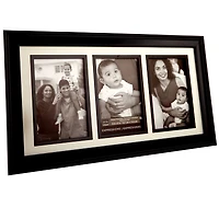 6 Pack: 3-Opening Black 4" x 6" Collage Frame, Expressions by Studio Décor®