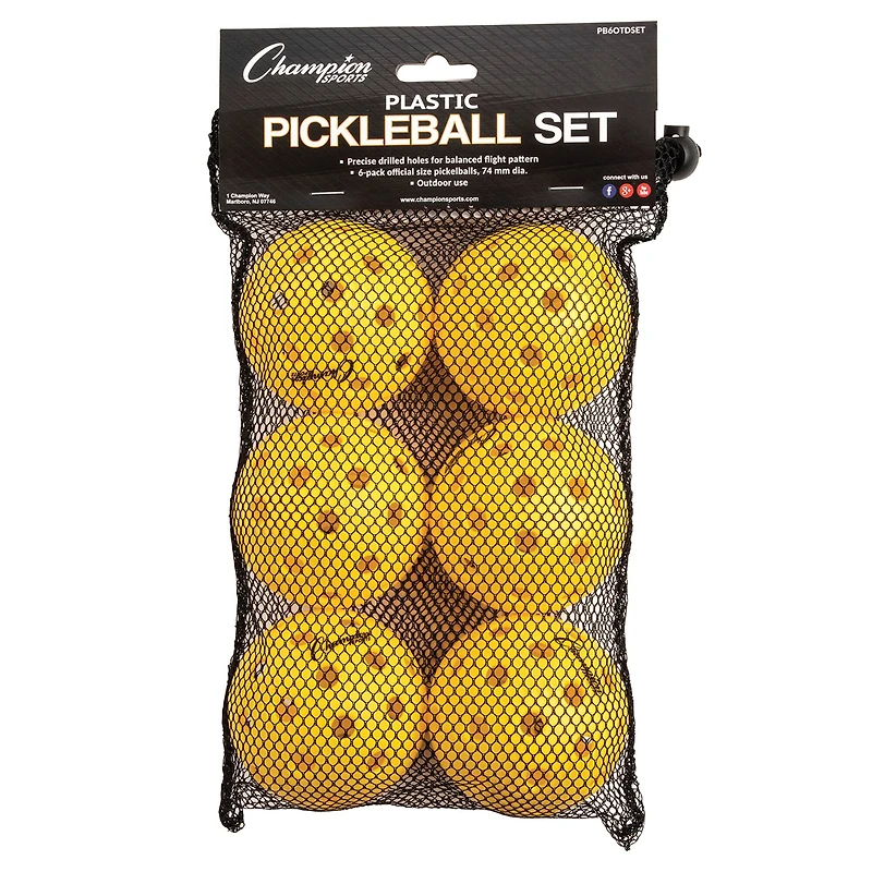 Champion Sports Recreational Outdoor Pickleball Set
