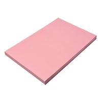 SunWorks® 12" x 18" Pink Construction Paper, 5 Packs of 100 Sheets