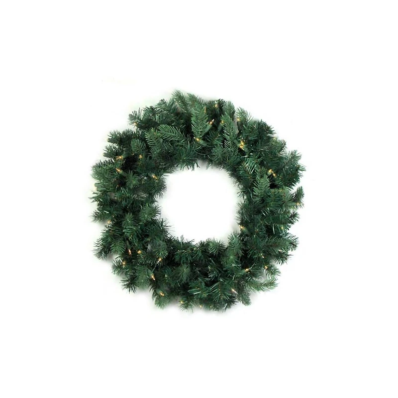 24" Pre-Lit Washington Frasier Fir Artificial Christmas Wreath