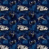 Camelot® Fabrics Star Wars™ Blue Ships Cotton Fabric