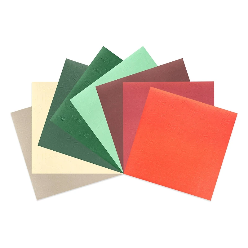 12" x 12" Christmas Embossed Paper Pad, 58 Sheets by Recollections™