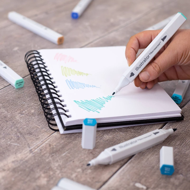 Spectrum Noir™ Illustrator Seascape Dual-Tip Brush Markers