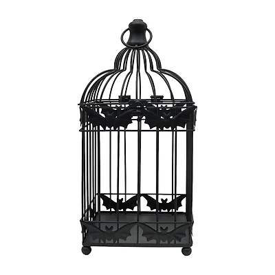 11.75" Black Metal Bird Cage by Ashland®