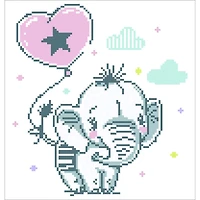 Diamond Dotz® Intermediate Sweet Trunks Diamond Painting Kit