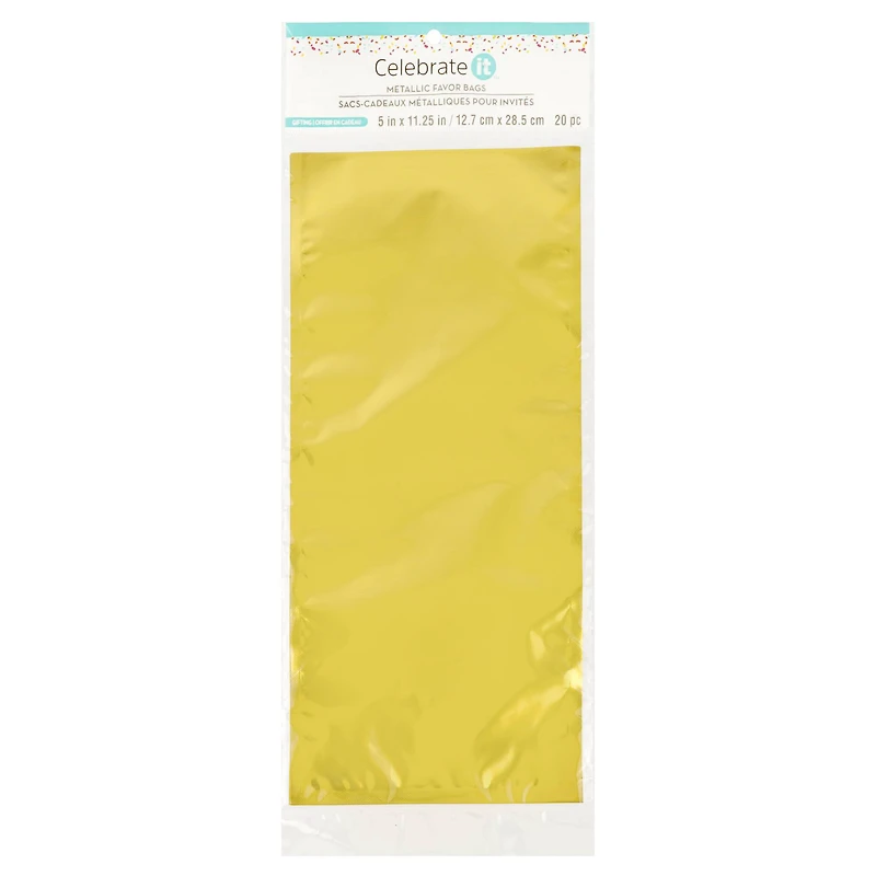 Metallic Favor Bags by Celebrate It