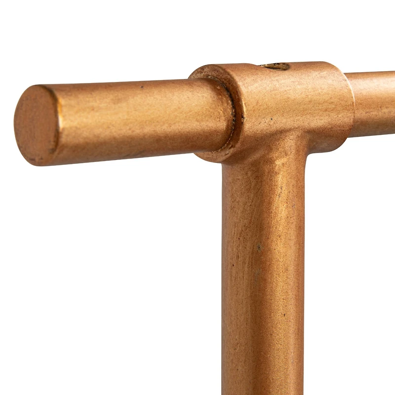 Hello Honey® 5ft. Modern Metal Floor Lamp with Glass Globe Shade