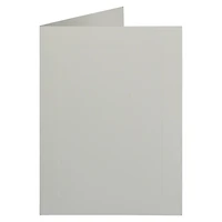 JAM Paper 4.625" x 6.25" White Panel Blank Foldover Cards, 100ct.