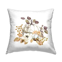 Stupell Industries Minimal Autumnal Botanicals Decorative Printed Throw Pillow